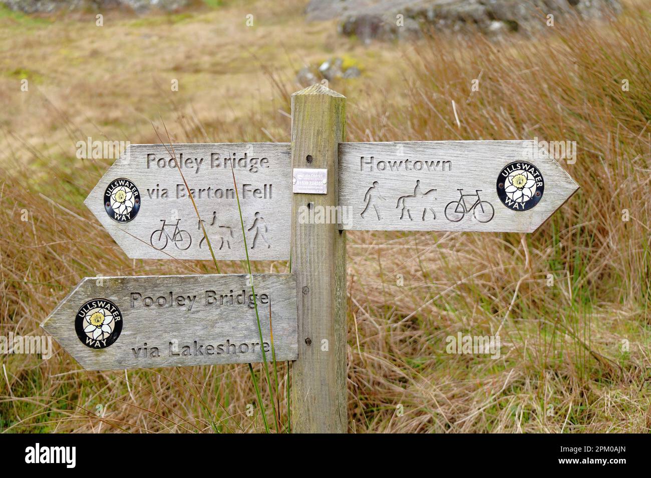 Die Landschaften des Lake District Stockfoto