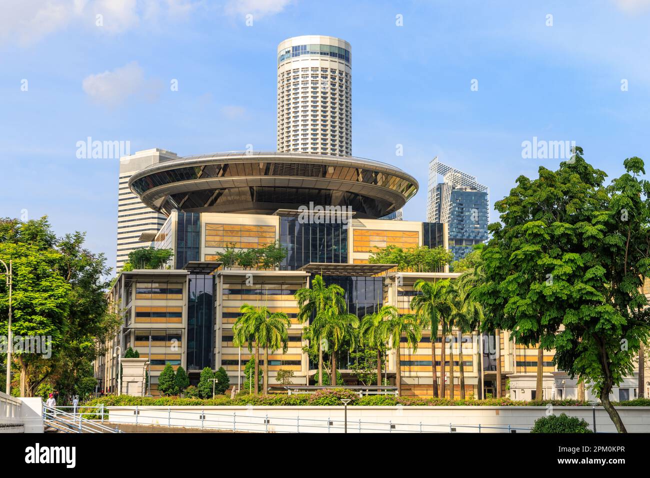 Supreme Court, Singapur Stockfoto