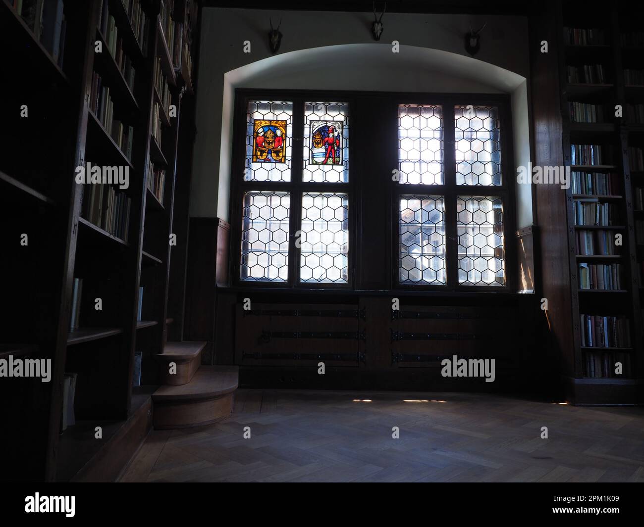 Die Innenräume der polnischen Burg - Burg Czocha, Polen (Juli 2022) Stockfoto