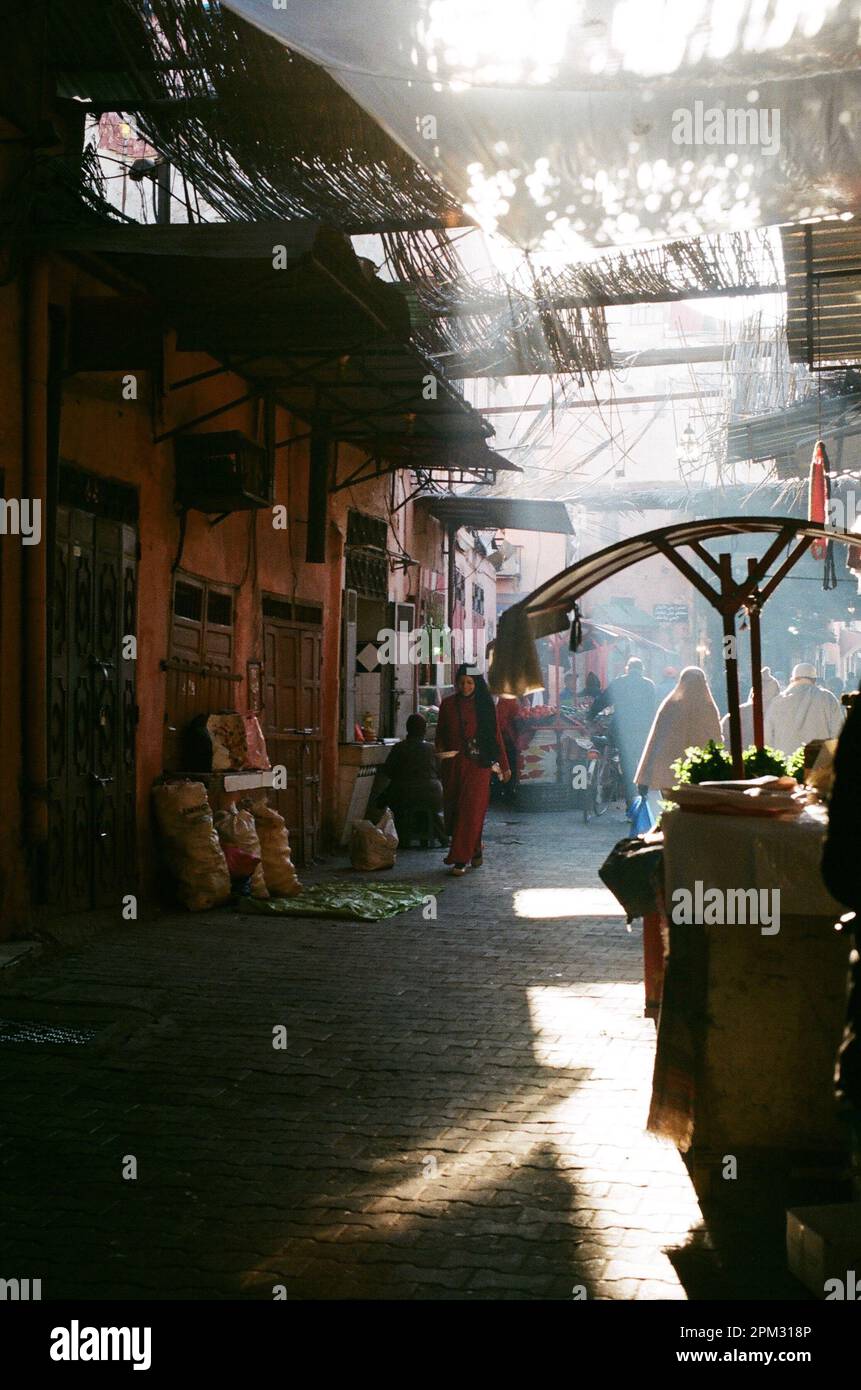 Medina Marrakesch Stockfoto