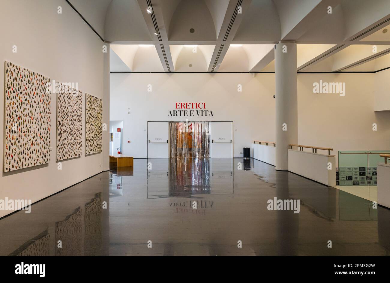 Rovereto, Trento - Interior of MART - Museum für moderne und zeitgenössische Kunst von Trento und Rovereto, Trentino Alto Adige, italien Stockfoto