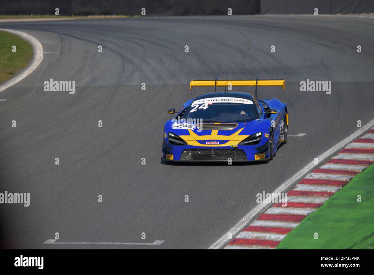 British GT Championship, 2023 Intelligent Money, Oulton Park Racing Circuit, Greystone GT, McLaren 720S GT3 Evo Stockfoto