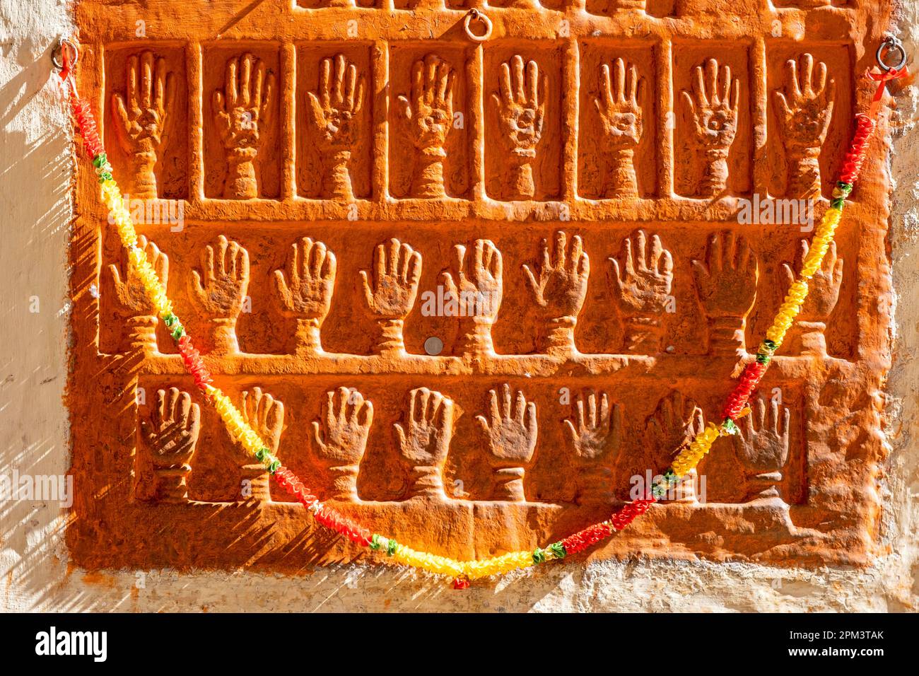 Indien, Rajasthan, Jodhpur, Fort Mehrangarh Stockfoto