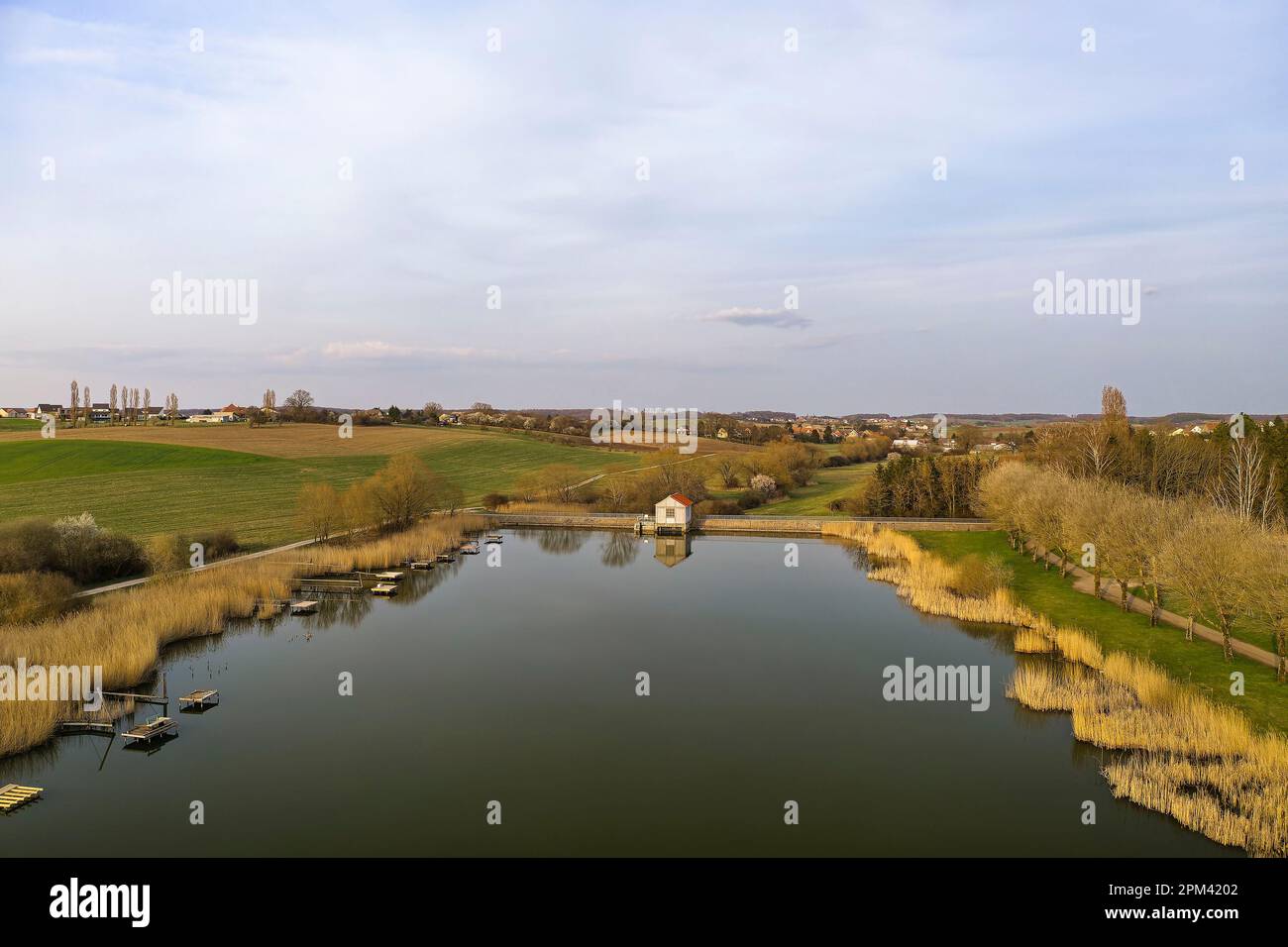 Frankreich, Mosel, Puttelange aux Lacs, Land der Terres d'ohTeiche