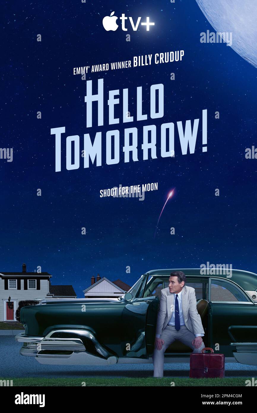 Hallo Morgen! Poster Billy Crudup Stockfoto