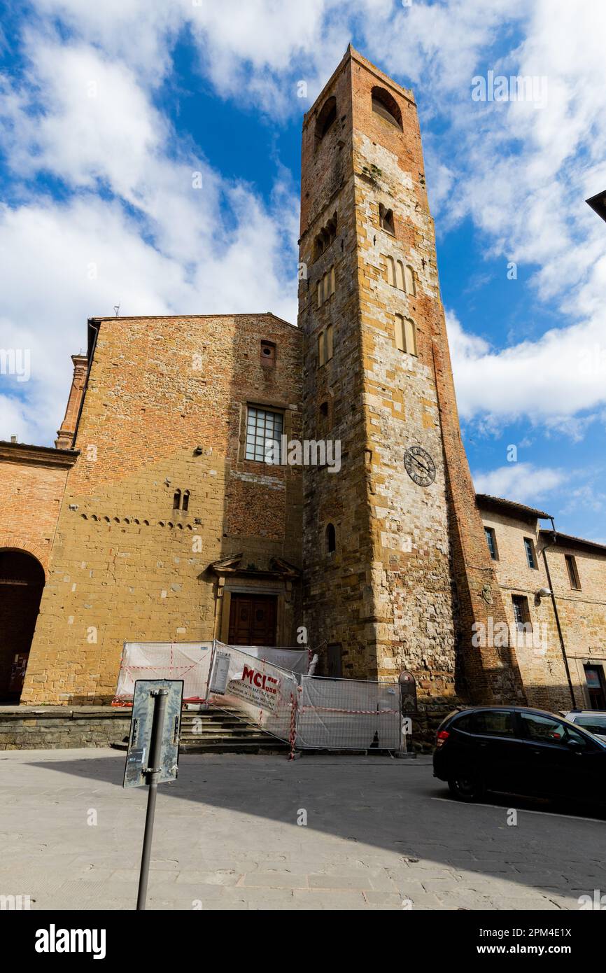 Città della Pieve Perugia, Italien, mittelalterliche Stadt Stockfoto