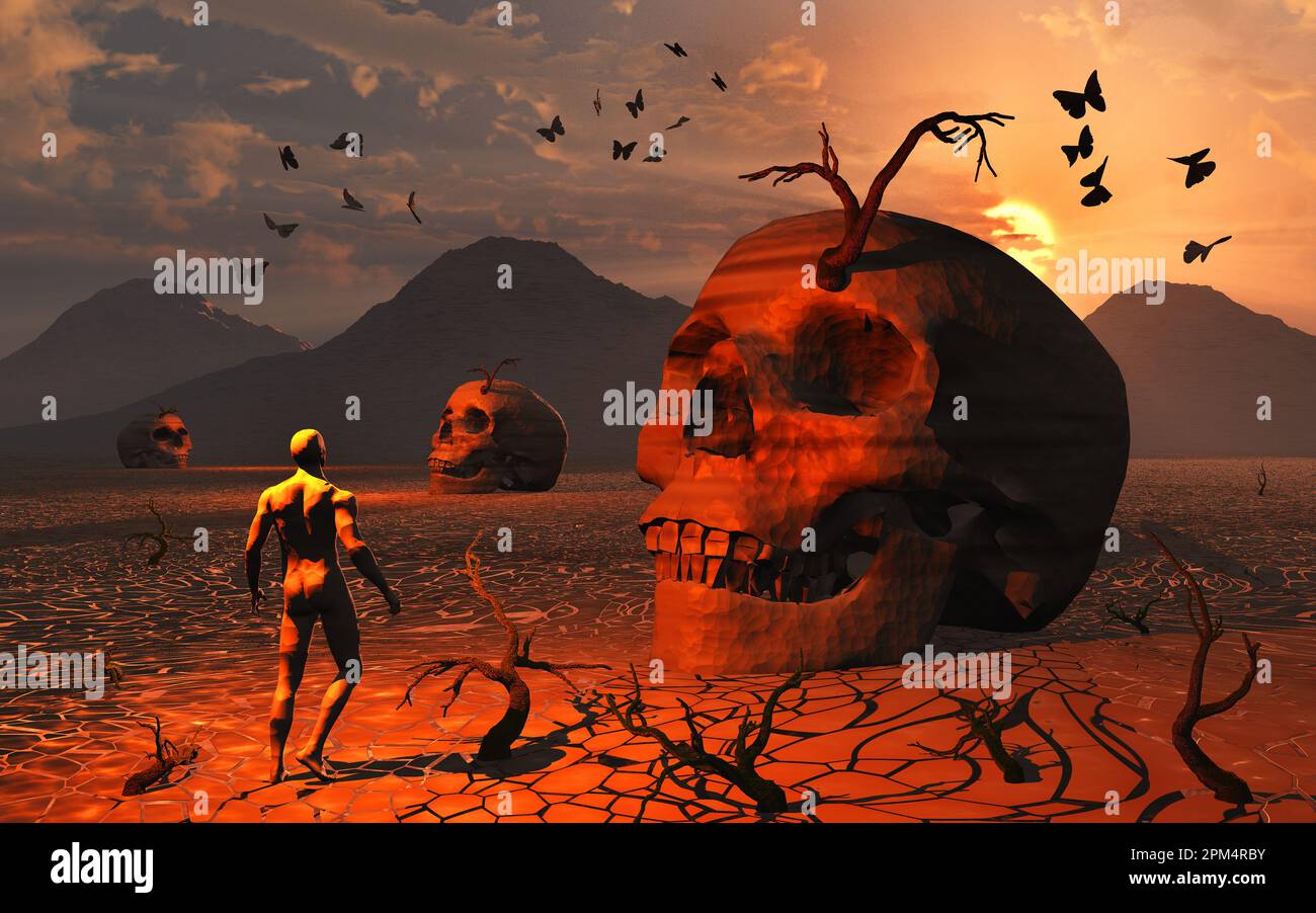 Tod Der Riesen Stockfoto