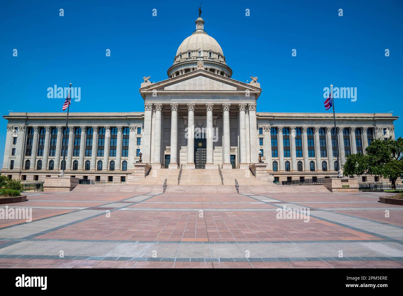 Das Verwaltungszentrum in Oklahoma City, Oklahoma Stockfoto