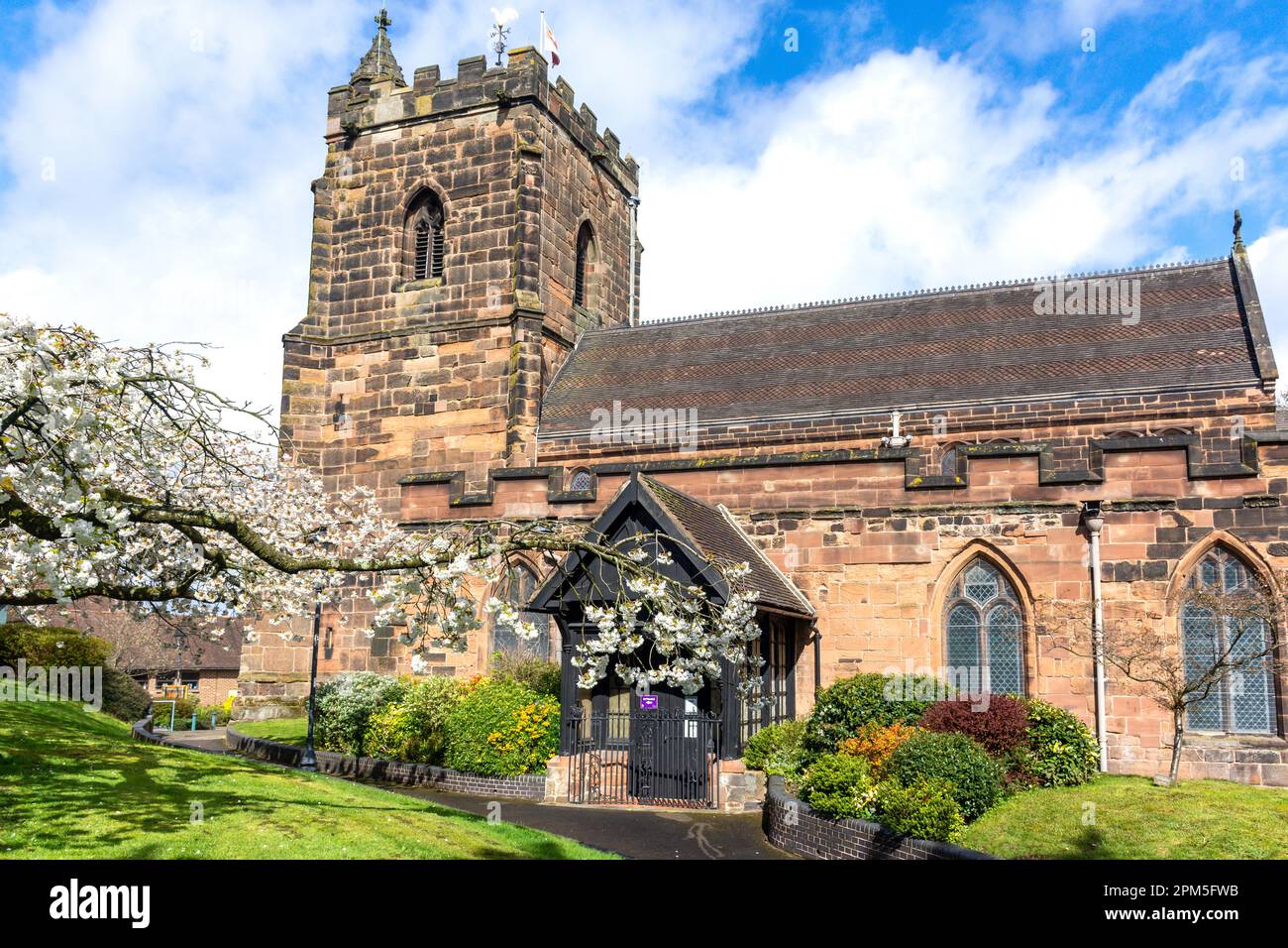 Holy Trinity Parish Church, Church Hill, The Royal Town of Sutton Coldfield, West Midlands, England, Großbritannien Stockfoto