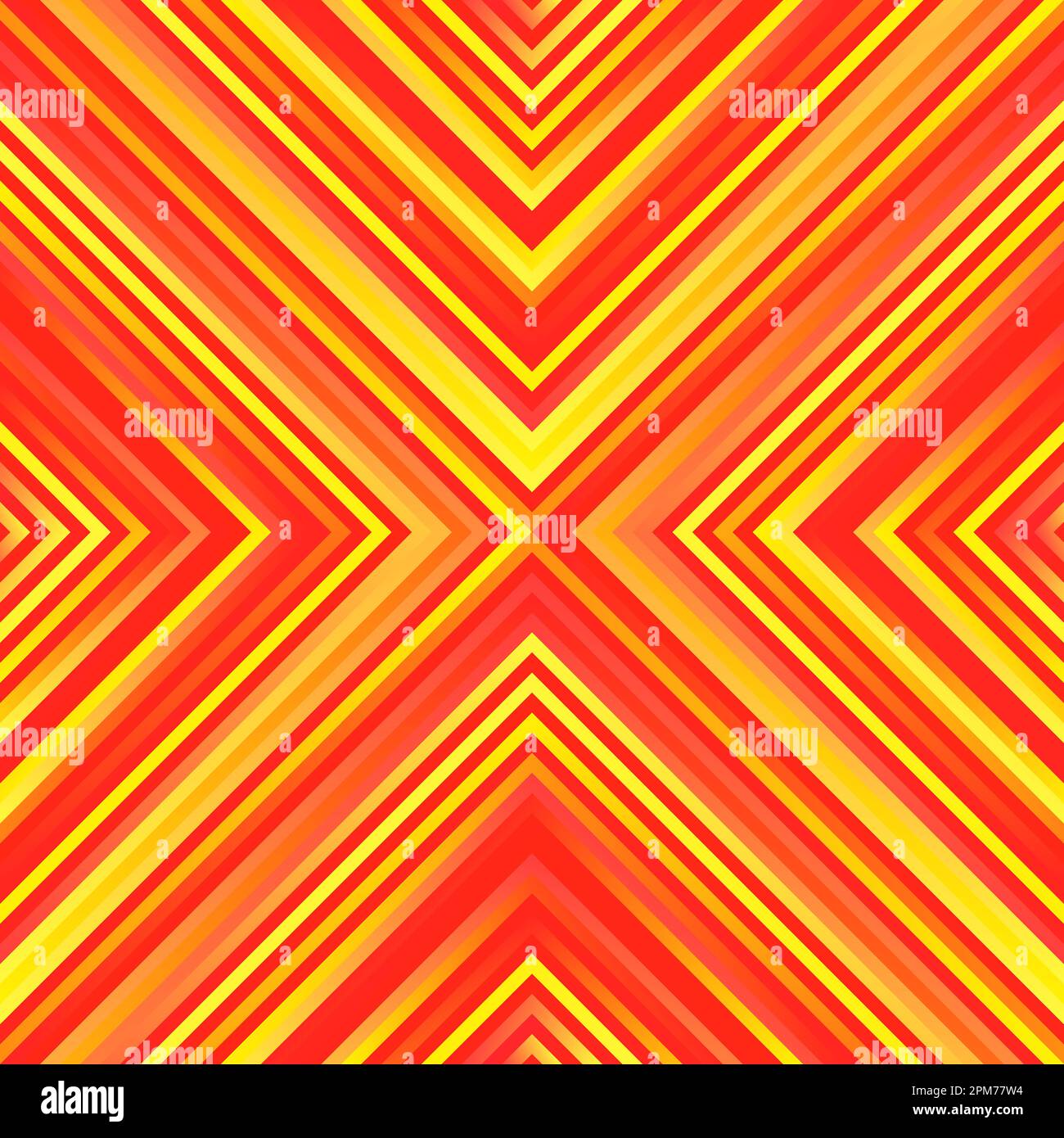 Crazy Squares - Helles geometrisches Muster mit auffälligen Neonfarben. Mehrfarbige Linien. Abstrakter geometrischer Hintergrund. Stock Vektor