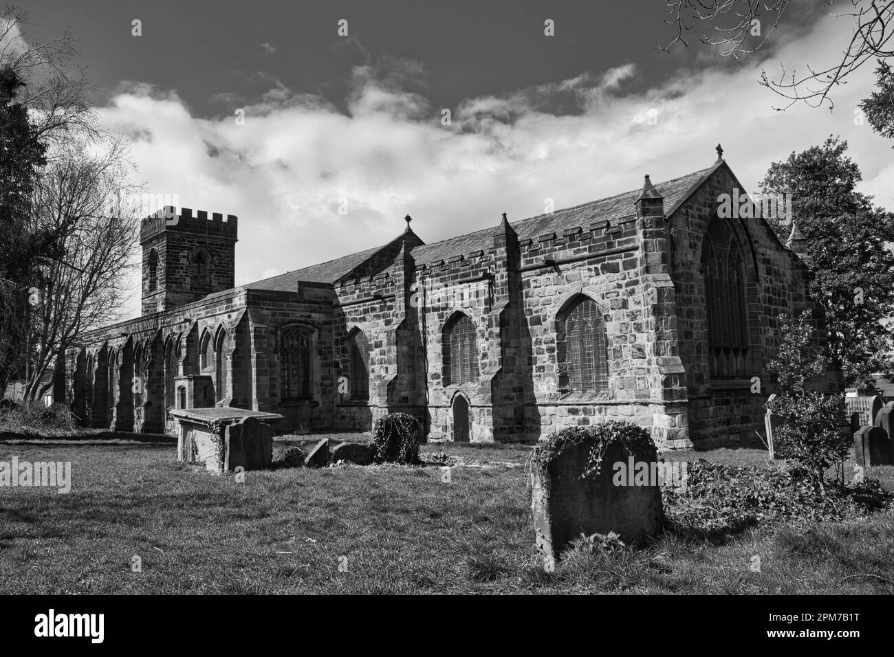 Guisborough Kirche Stockfoto