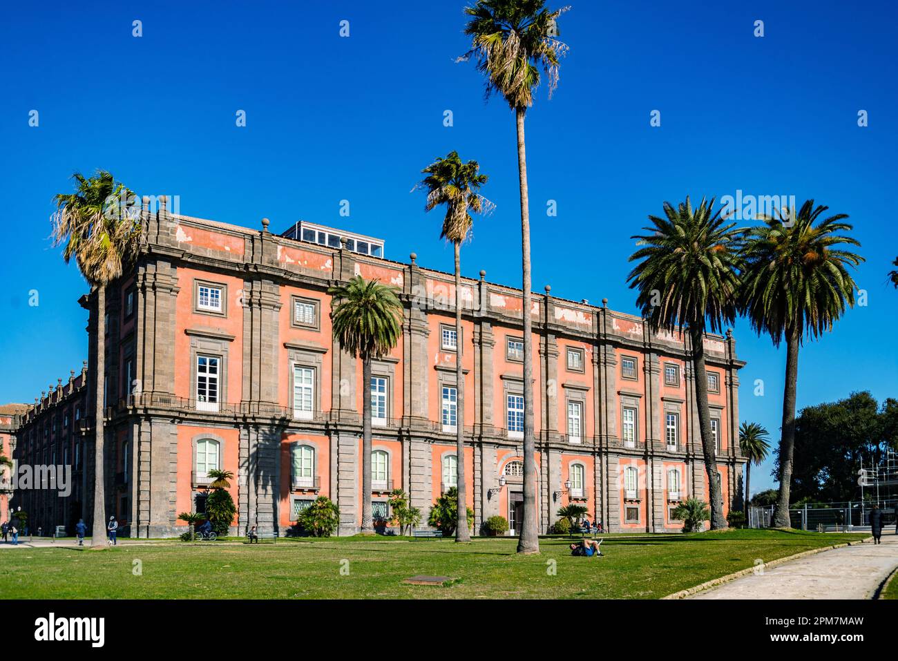 Museo di Capodimonte. Kunstmuseum im Palast von Capodimonte, einem großen Bourbon-palazzo in Neapel Stockfoto