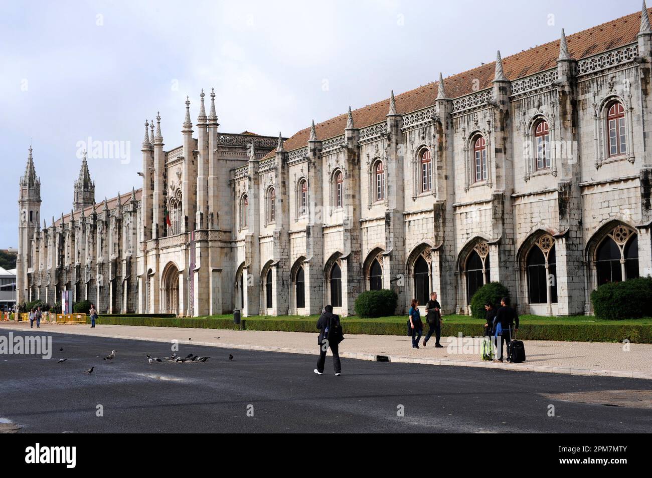 Lissabon (Lisboa), Kloster Jeronimos, Stadtviertel Belem. Portugal. Stockfoto