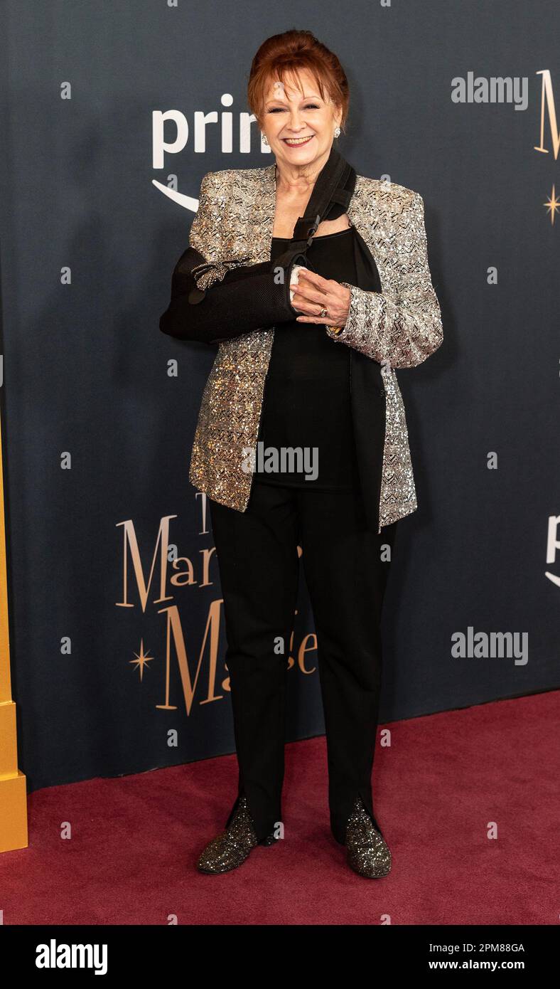 Cynthia Darlow nimmt an der Premiere 5 von Amazon Prime „The Marvelous Mrs. Maisel“ im Highlight Room im Standard Highline Teil (Foto: Lev Radin/Pacific Press) Stockfoto