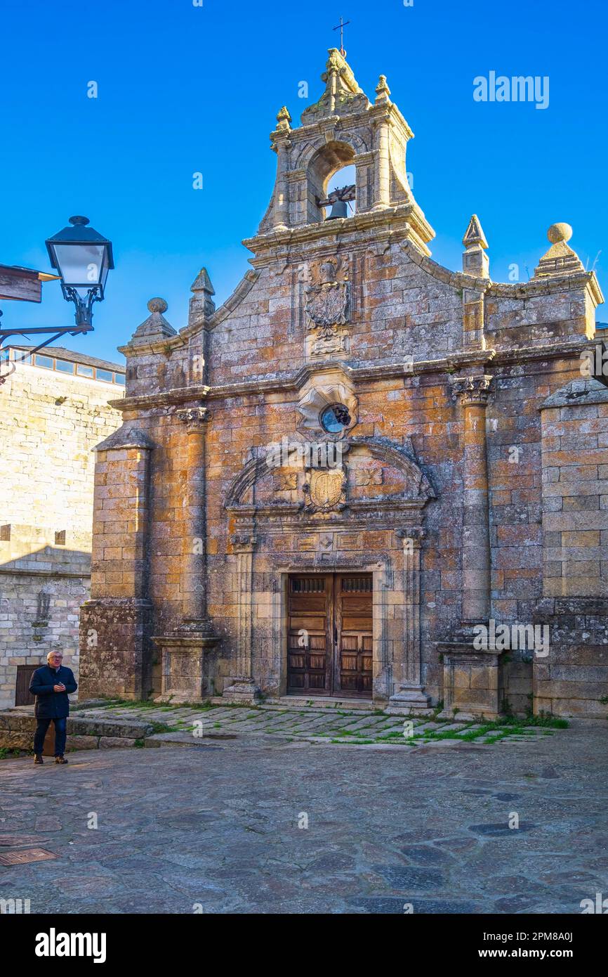 Spanien, Kastilien und León, Puebla de Sanabria, Bühne auf der Via de