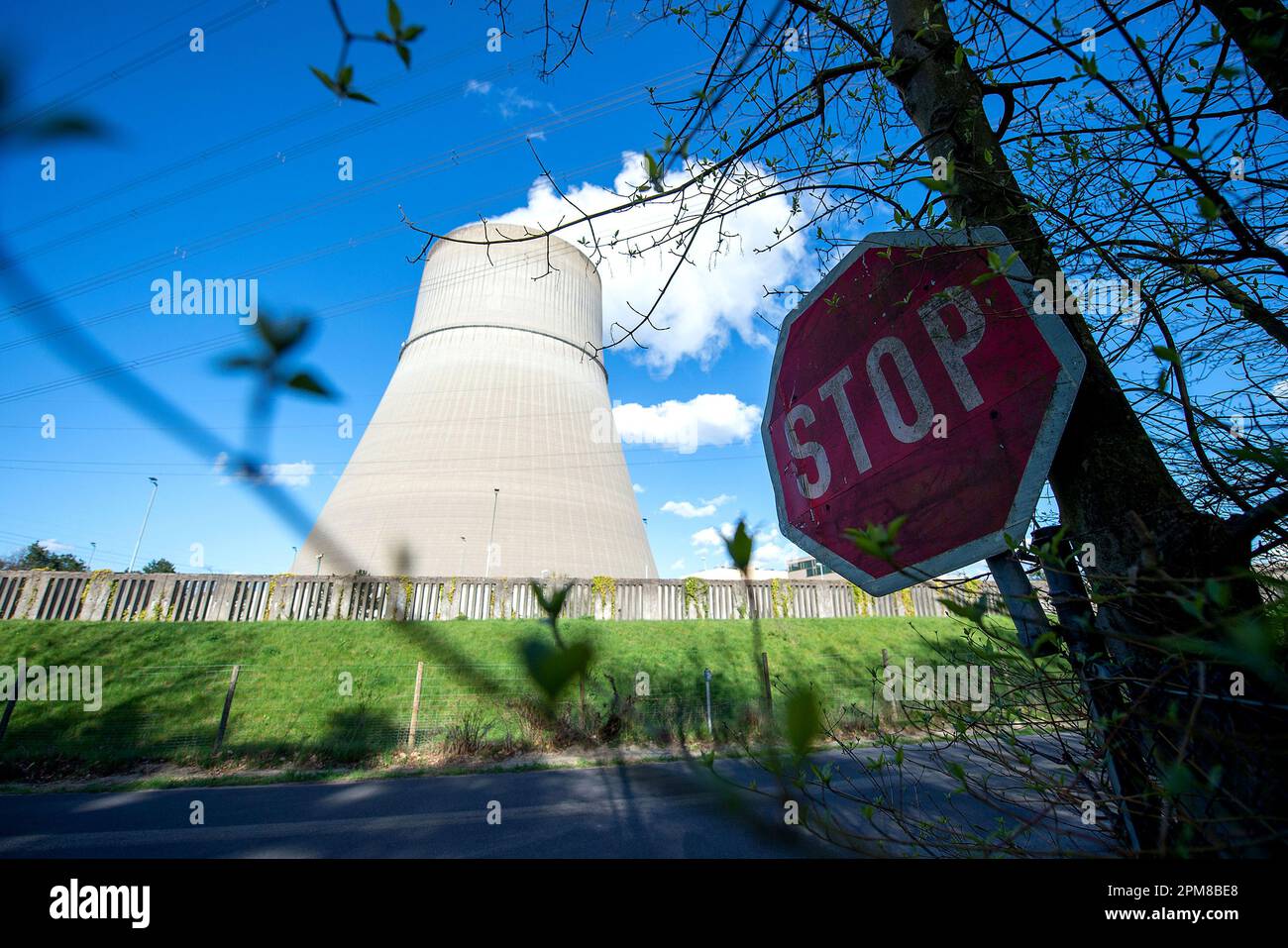 Atomkraftwerk in Lingen / RWE / Emsland / Niedersachsen / Deutschland / Kernkraftwerk / kkw / Deutschland Stockfoto