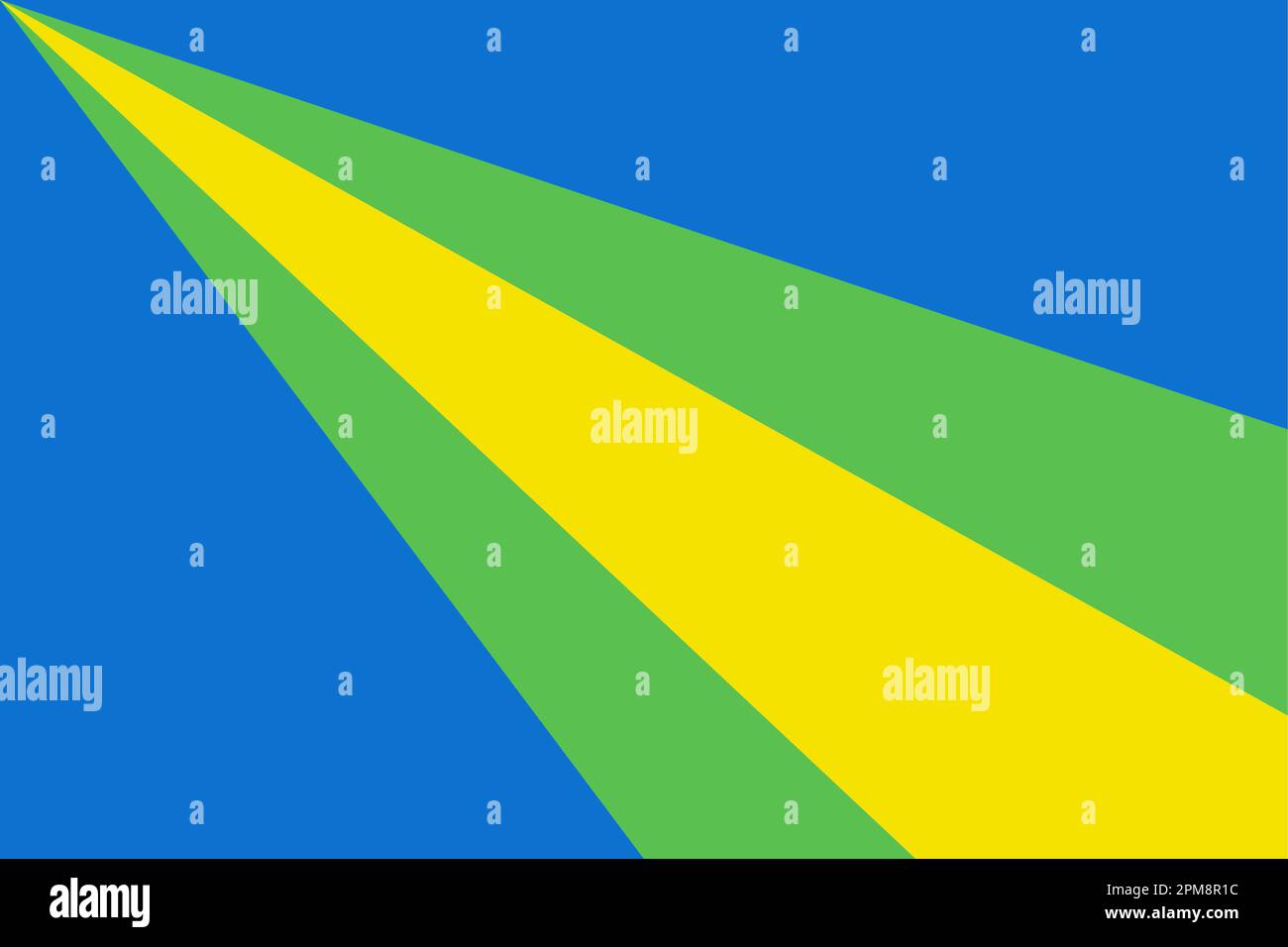 Zeewolde Municipality (Provinz Flevoland, Königreich der Niederlande, Holland) Stock Vektor