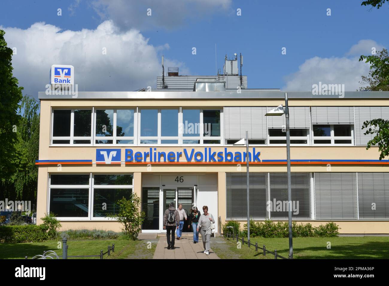 Berliner Volksbank, Schlossstraße, Steglitz, Berlin, Deutschland Stockfoto