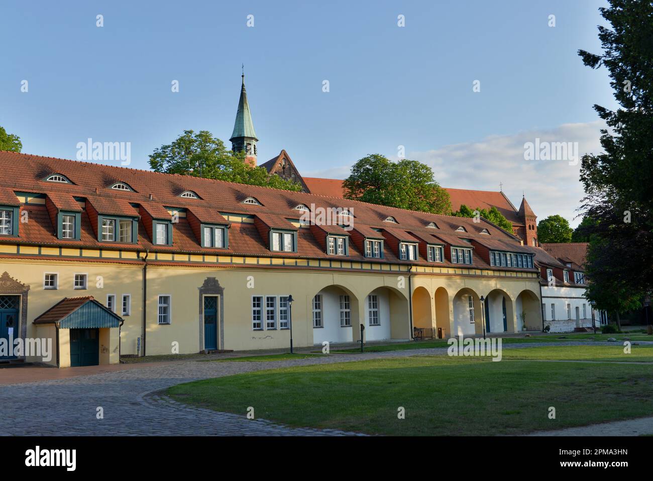 Elisabethhaus, Kloster Lehnin, Brandenburg, Deutschland Stockfoto