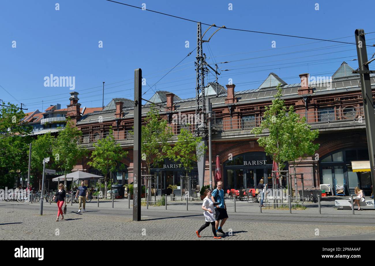 Bahnhof, Hackescher Markt, Mitte, Berlin, Deutschland Stockfoto