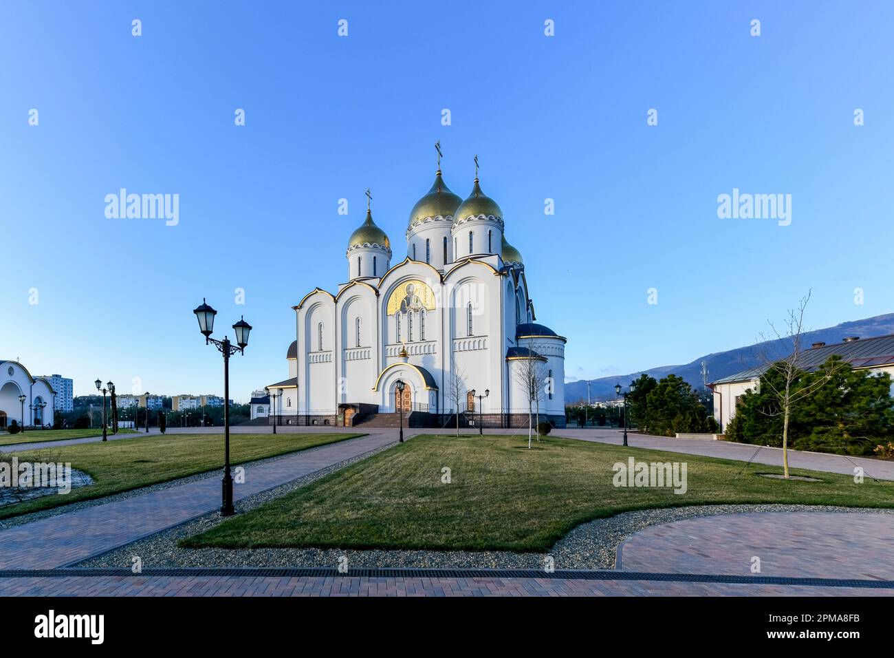 Kathedrale von St. Andrew, der erste Anrufer in Gelendzhik, Russland. Stockfoto