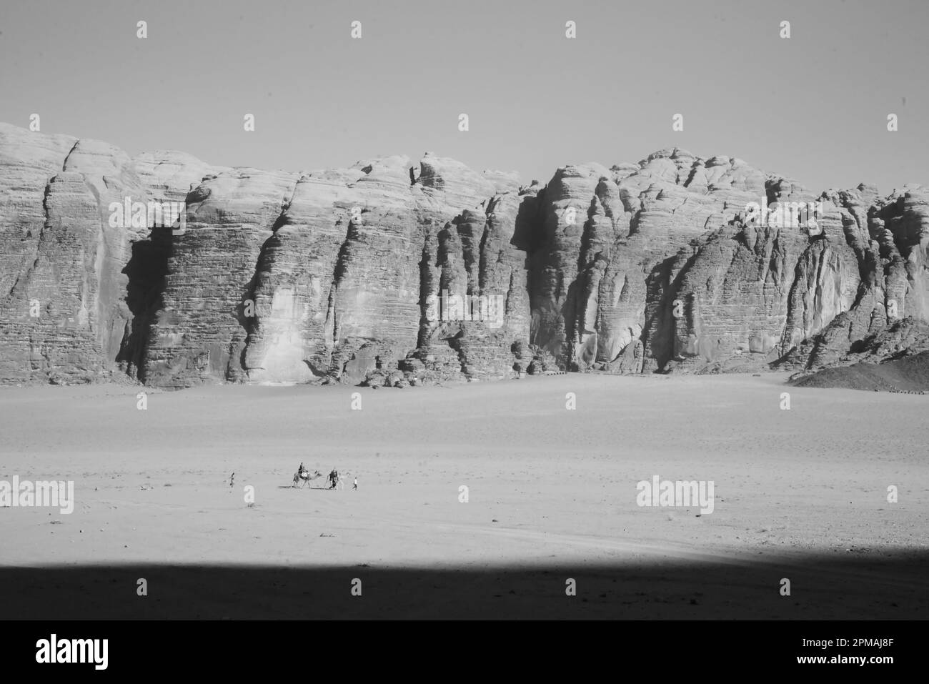 Wüste Wadi Rum Stockfoto