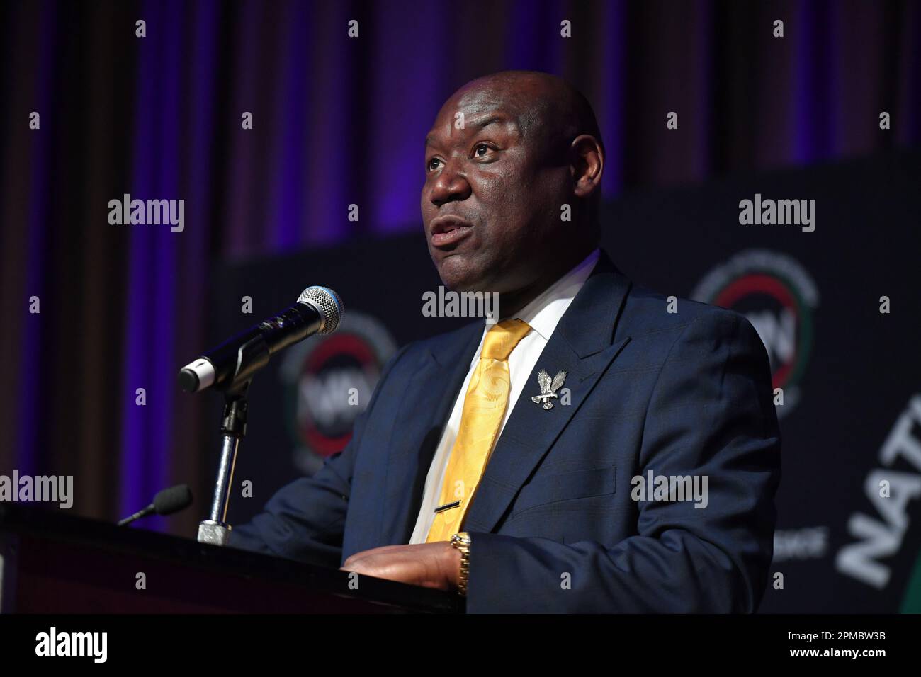 Benjamin Crump, Esq. Nehmen Sie am 12. April 2023 in New York City an