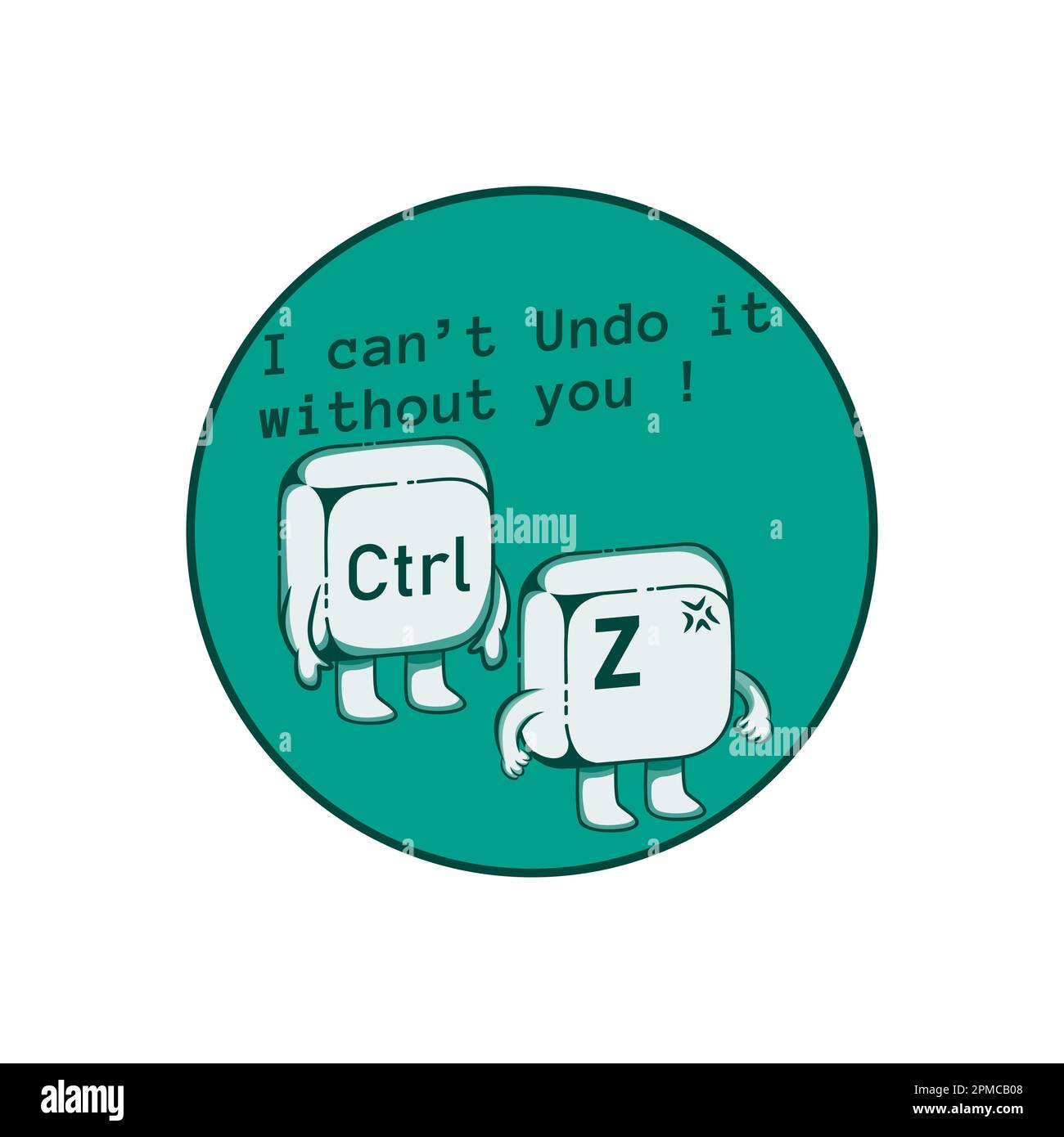 Motivational Typography Quote Design für T-Shirt, Becher, Poster oder andere Werbeartikel. Stock Vektor