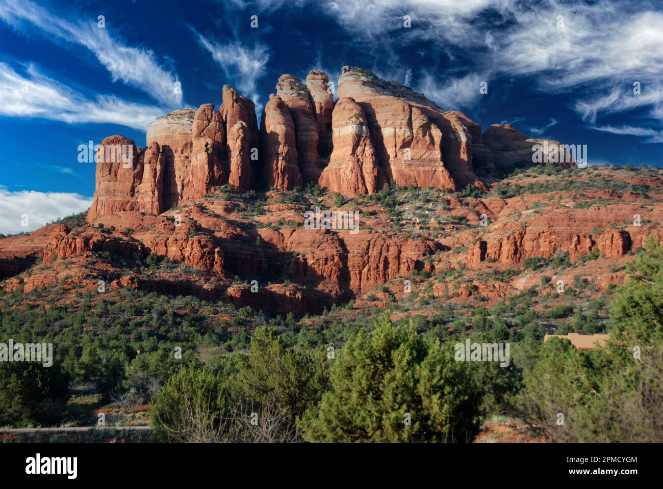 Cathedral Butte, Sedona, Arizona, USA Stockfoto