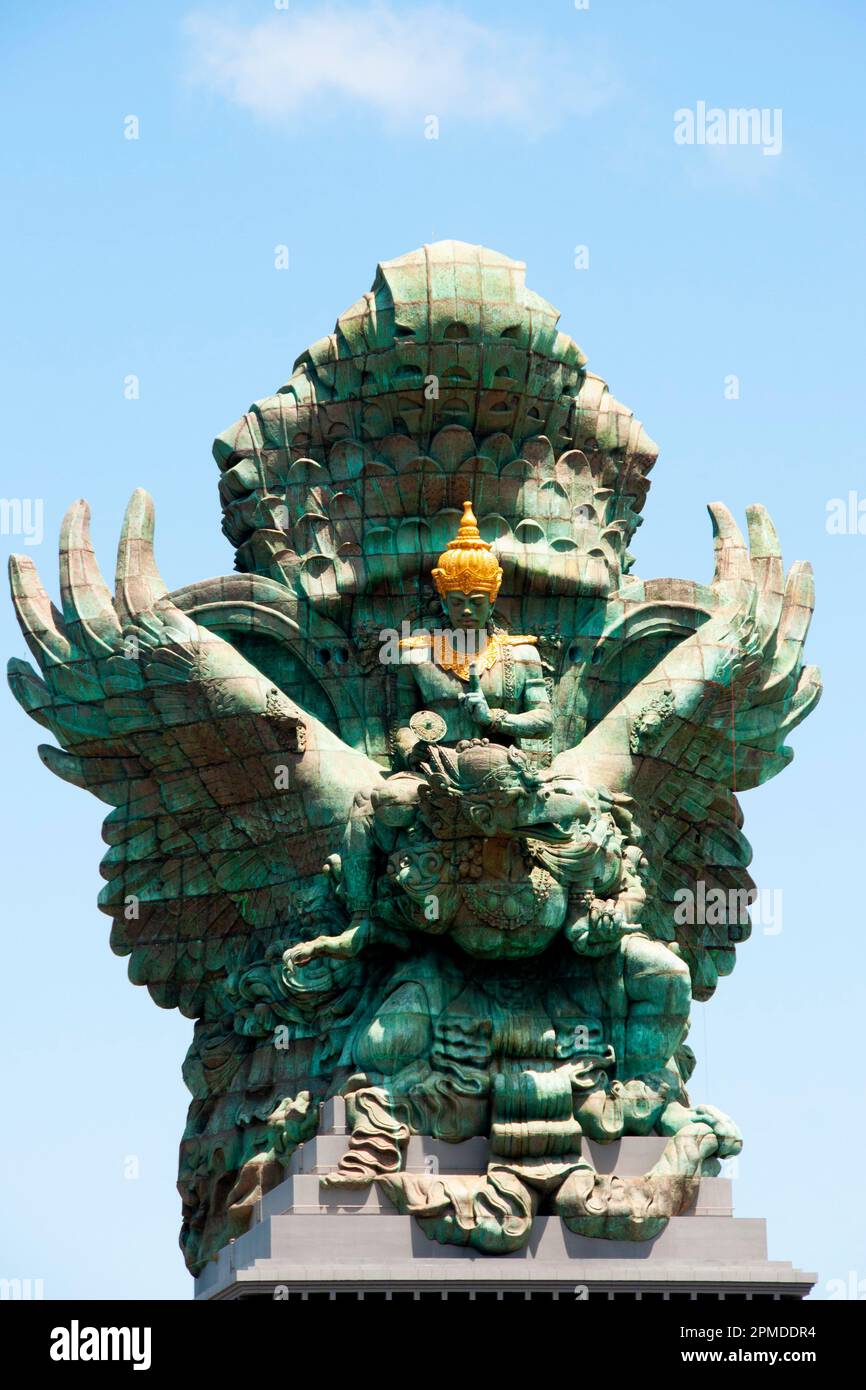 Mythische Statue Von Garuda - Bali - Indonesien Stockfoto