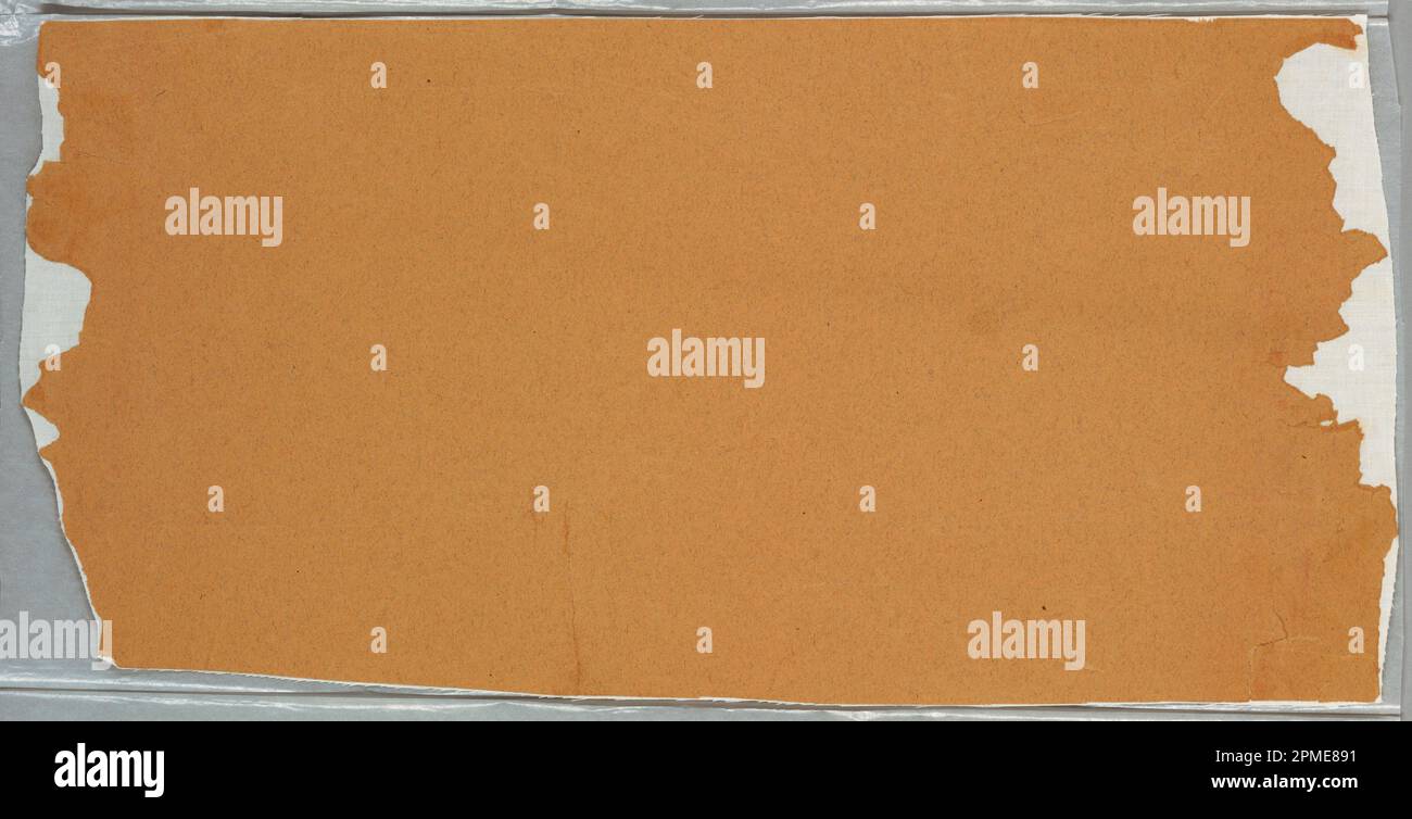 Seitenwand (USA); Einlaufpapier; 56,5 x 28,5 cm (22 1/4 x 11 1/4 Zoll) Stockfoto Seitenwand (USA); Einlaufpapier; 56,5 x 28,5 cm (22 1/4 x 11 1/4 Zoll) Stockfoto