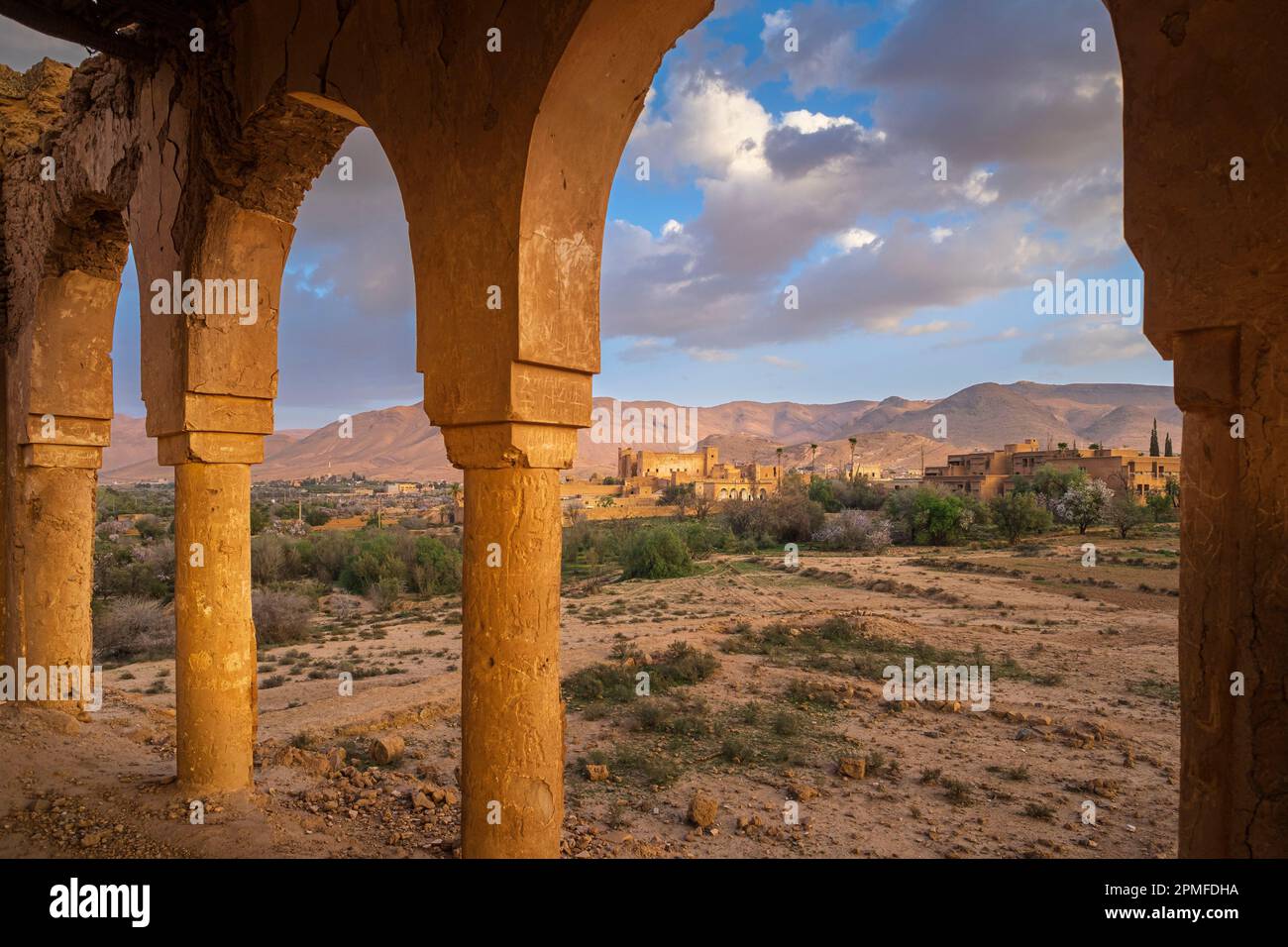 Marokko, Taliouine, die Kasbah der Glaoui Stockfoto