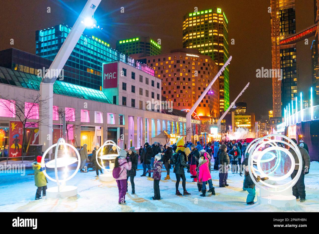 Kanada, Quebec Province, Montreal, Montreal High Lights Festival Stockfoto