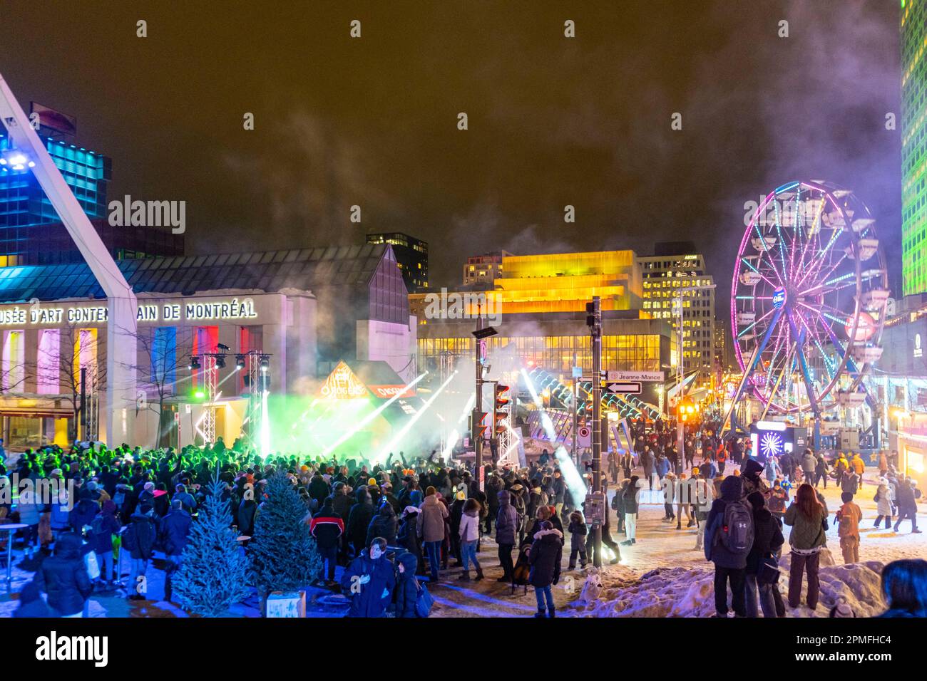 Kanada, Quebec Province, Montreal, Montreal High Lights Festival Stockfoto