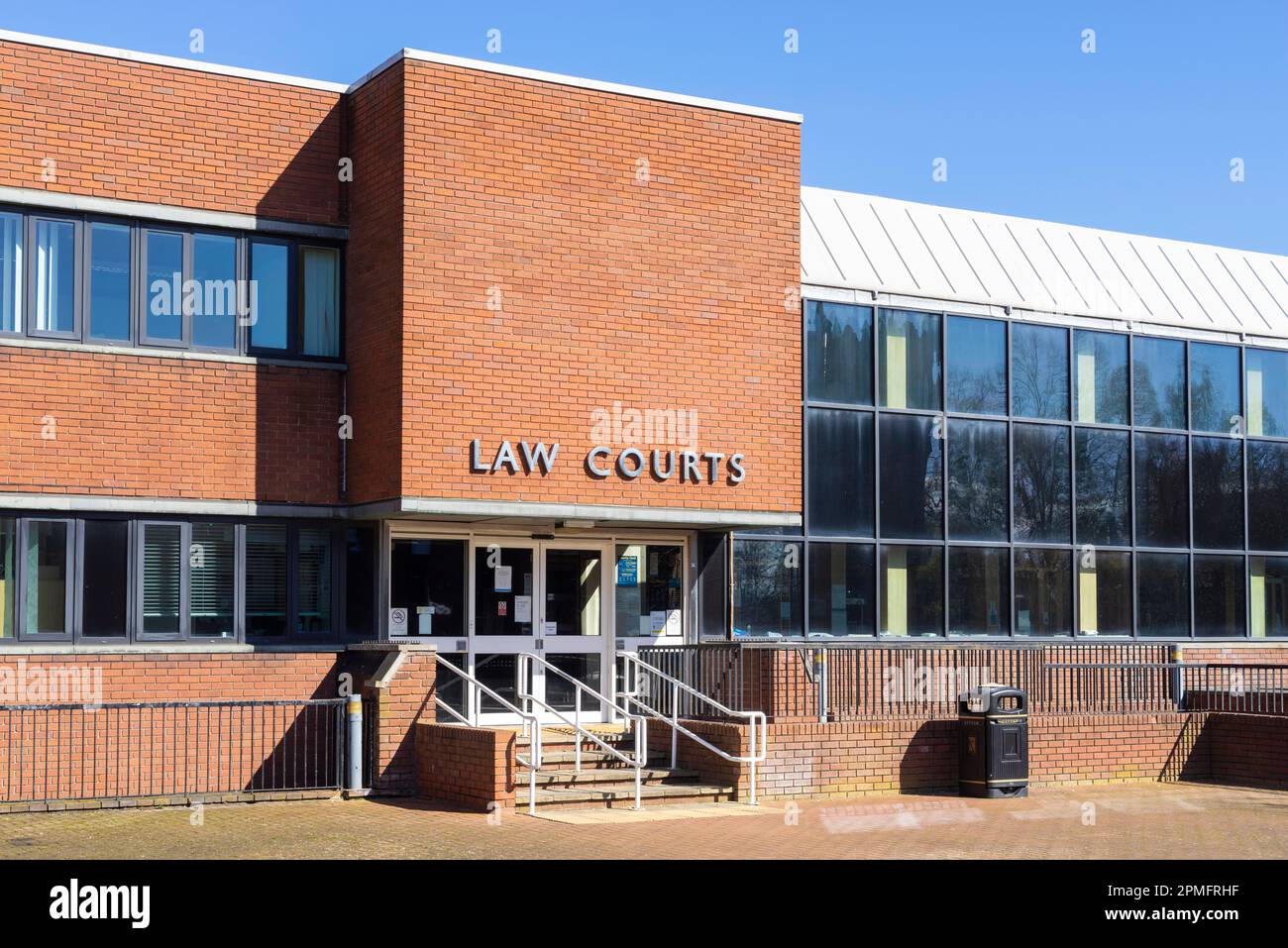Crewe Cheshire Crewe Law Courts South Cheshire Magistrates' Court Crewe Cheshire England UK GB Europa Stockfoto