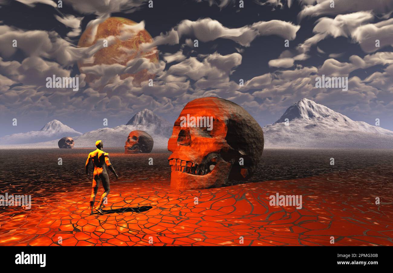 Tod Der Riesen Stockfoto