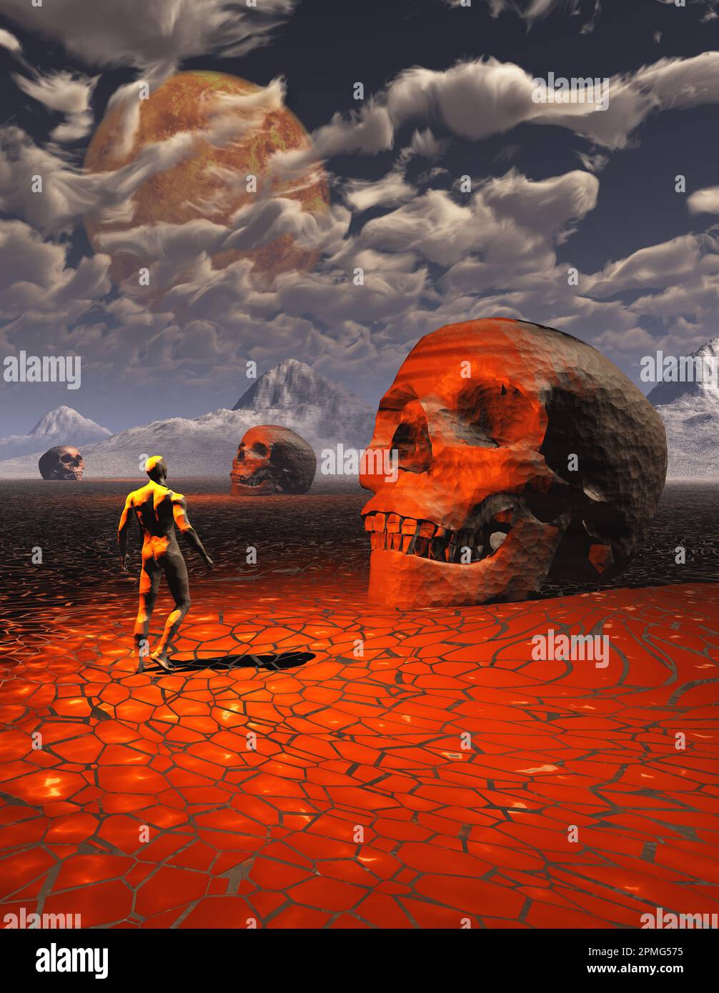 Tod Der Riesen Stockfoto