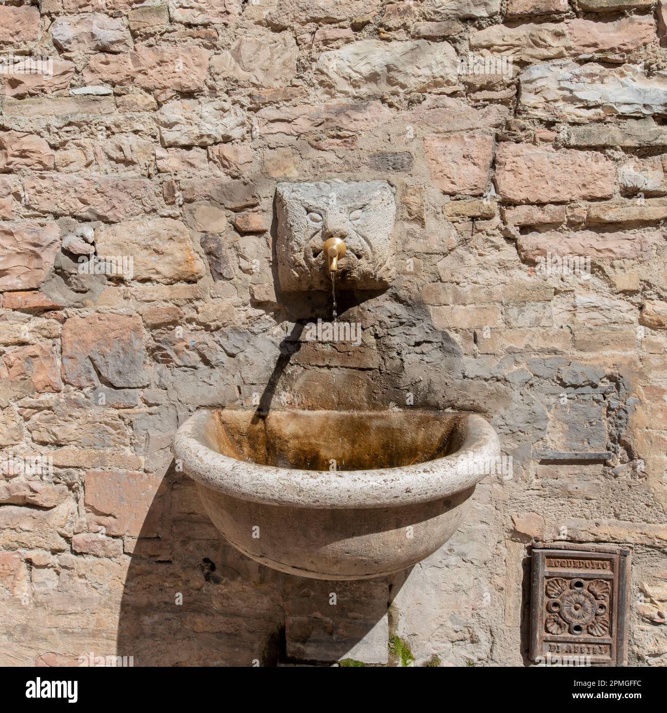 Assisi, Italien Stockfoto