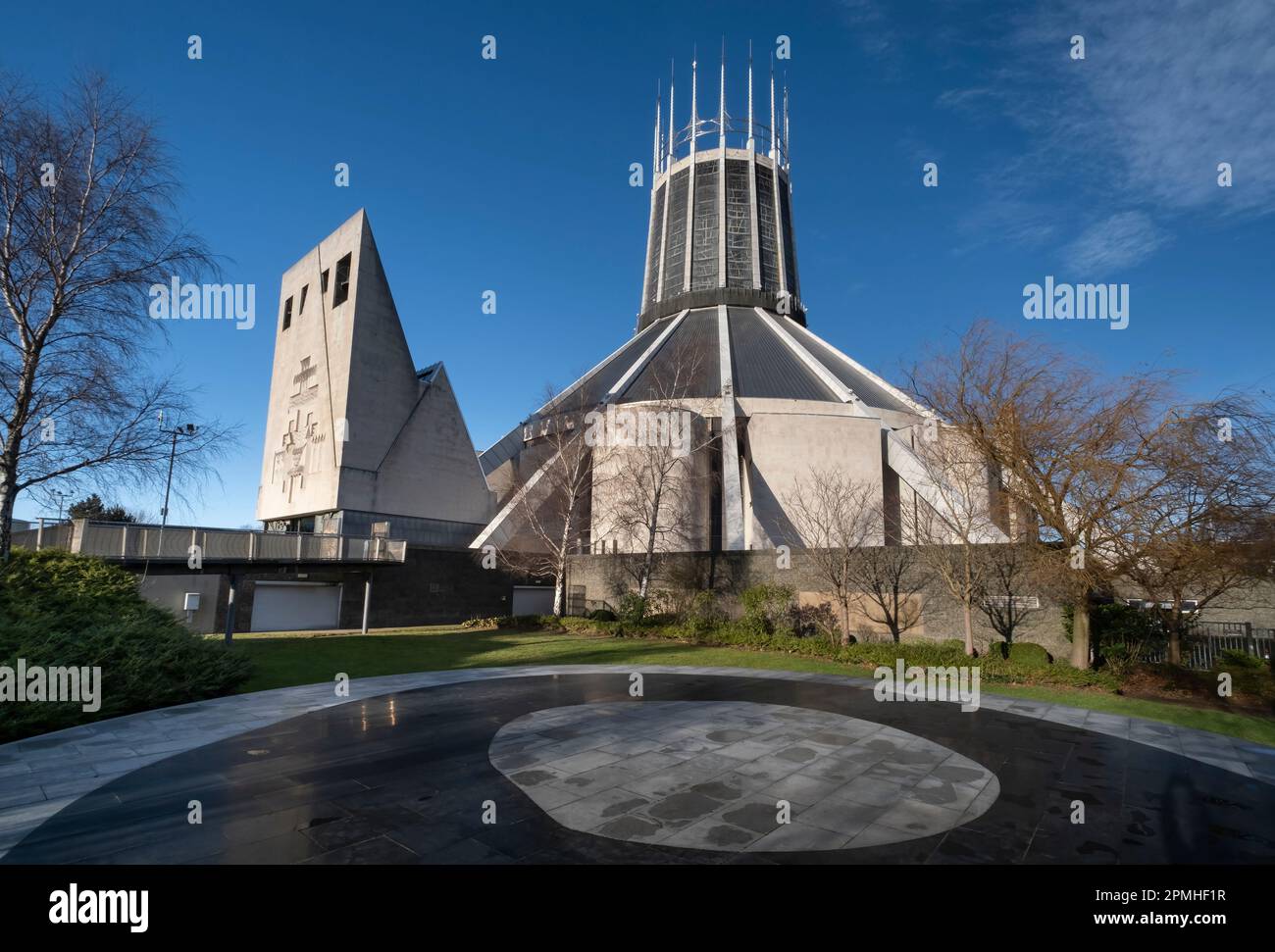 Liverpool Metropolitan Cathedral (Metropolitan Cathedral of Christ the King), Liverpool City Centre, Liverpool, Merseyside, England, Vereinigtes Königreich Stockfoto