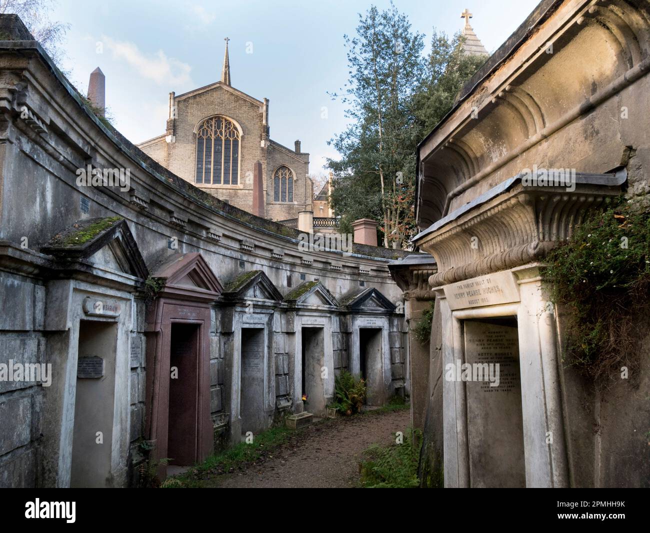 Highgate Cemetery, London, England, Großbritannien, Europa Stockfoto