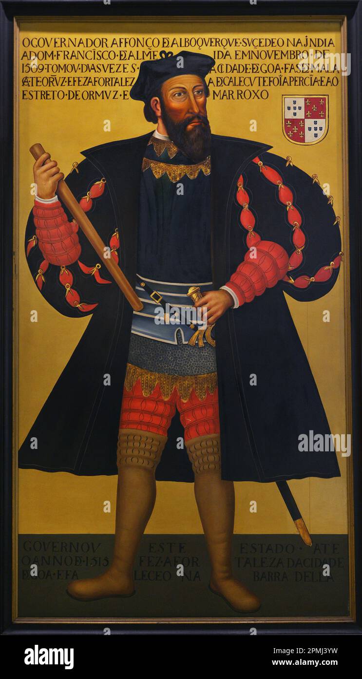 Afonso de Albuquerque (1435-1515). 1. Herzog von Goa. Portugiesischer ... Afonso de Albuquerque (1435-1515). 1. Herzog von Goa. Portugiesischer ...