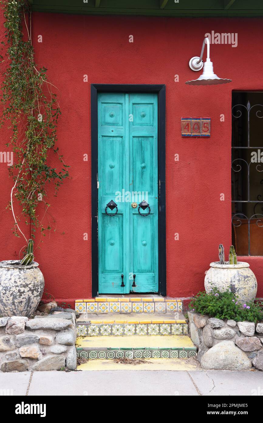 Presidio District, Tucson, Arizona Stockfoto