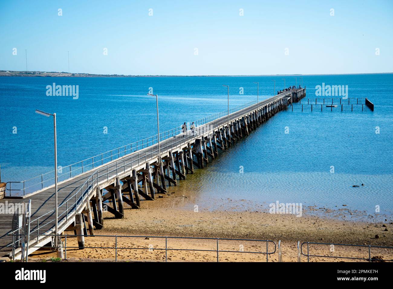 Streaky Bay Jetty - Südaustralien Stockfoto