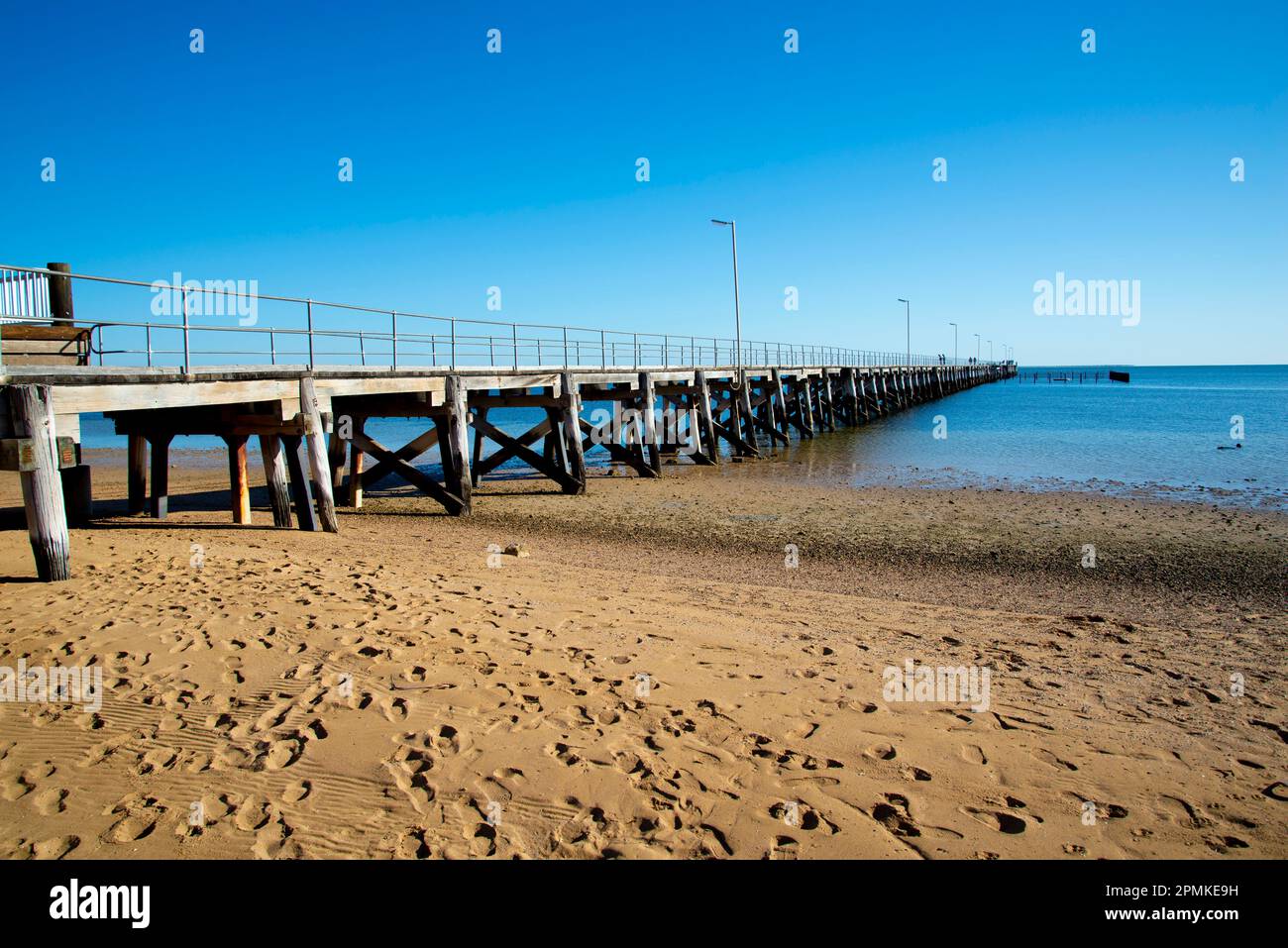 Streaky Bay Jetty - Südaustralien Stockfoto