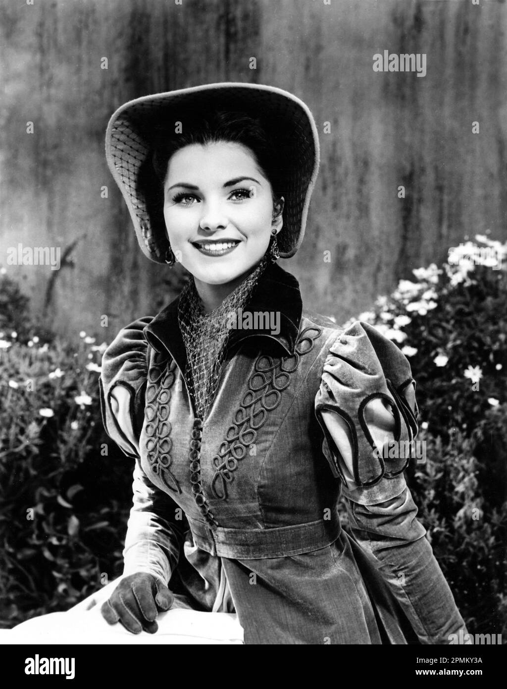 DEBRA PAGET Portrait als Cosette in LES MISERABLES 1952 Regisseur LEWIS