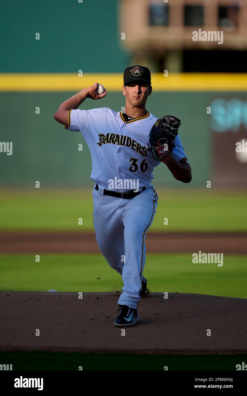 Bradenton Marauders pitcher Thomas Harrington (36) during a MiLB ...