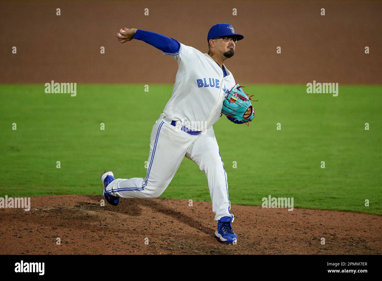 Dunedin Blue Jays pitcher Kelvin Perez (44) during an MiLB Florida
