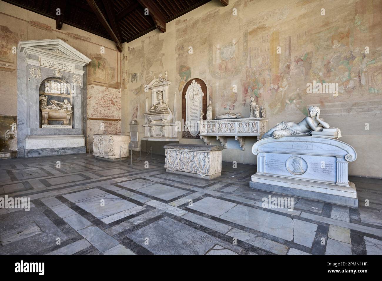 Campo Santo oder Camposanto Monumentale Pisa, Toskana, Italien Stockfoto
