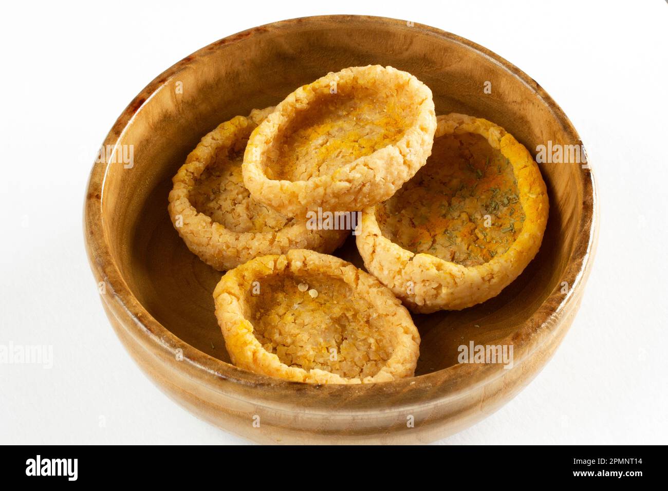 Gepresste Tarhana, typisch für Amasya. Truthahn Stockfoto