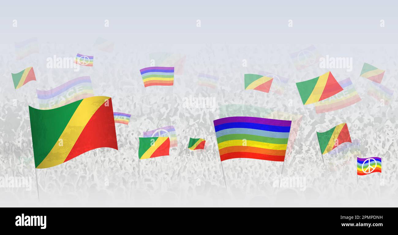 LATRAT Friedensflagge Regenbogen – 90x150 Cm Für Innen & Außen